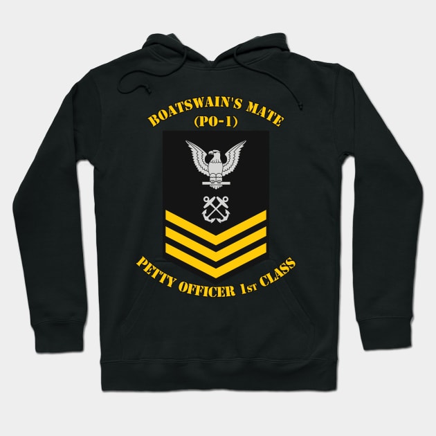 Petty Officer 1st Class Hoodie by MBK